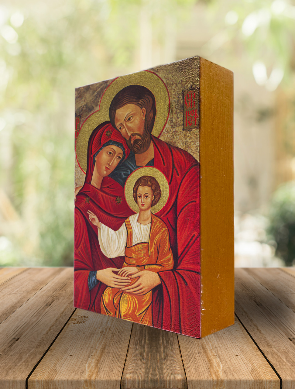 Holy Family Icon Block