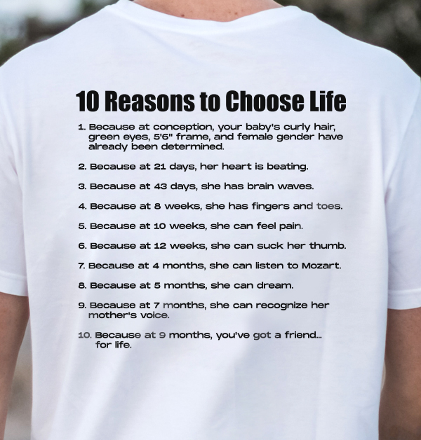 Choose Life Shirts