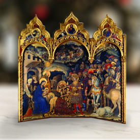 Merry Christmas Tri-Fold Christmas Cards