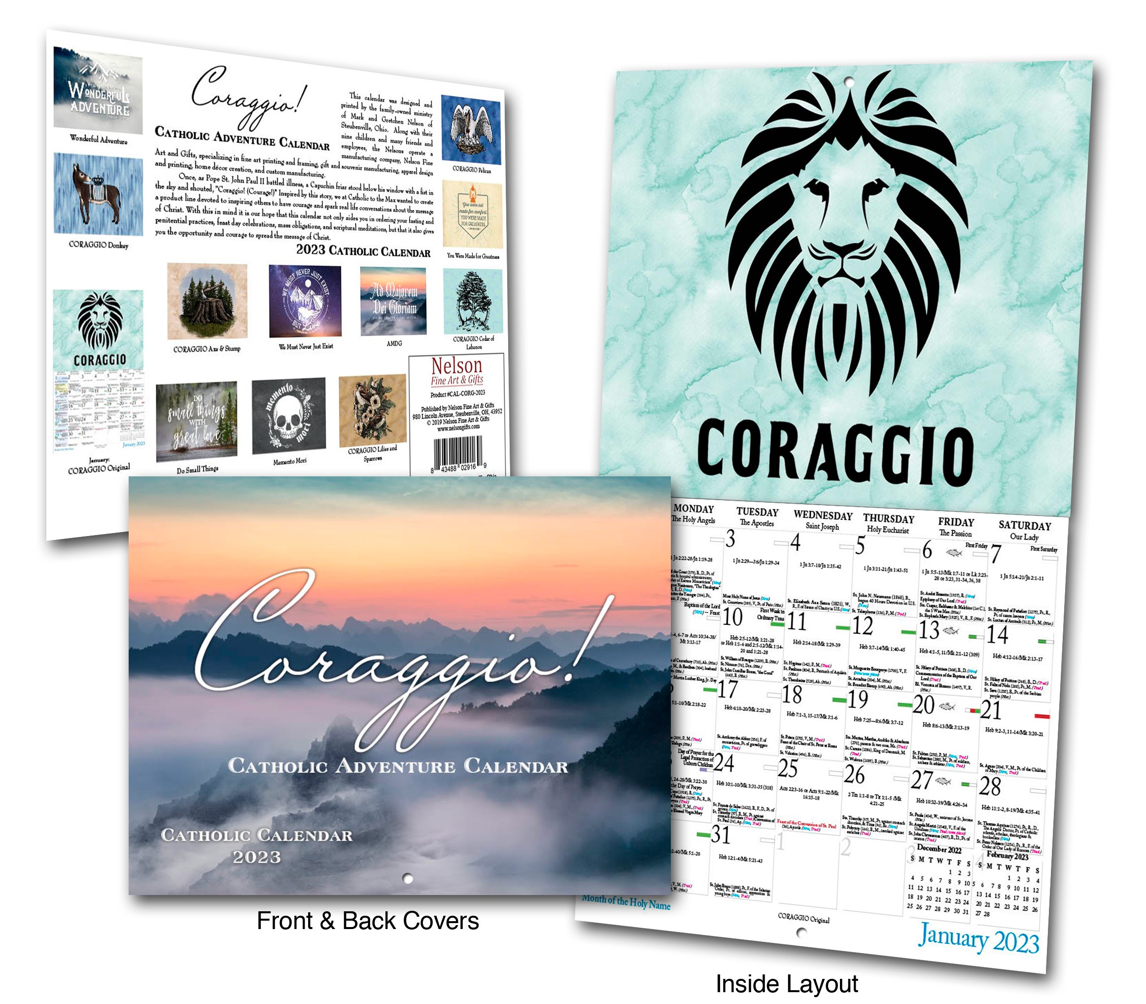 Coraggio Calendar