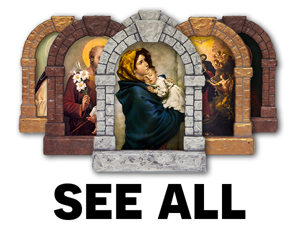 Catholic Outdoor Garden Shrines