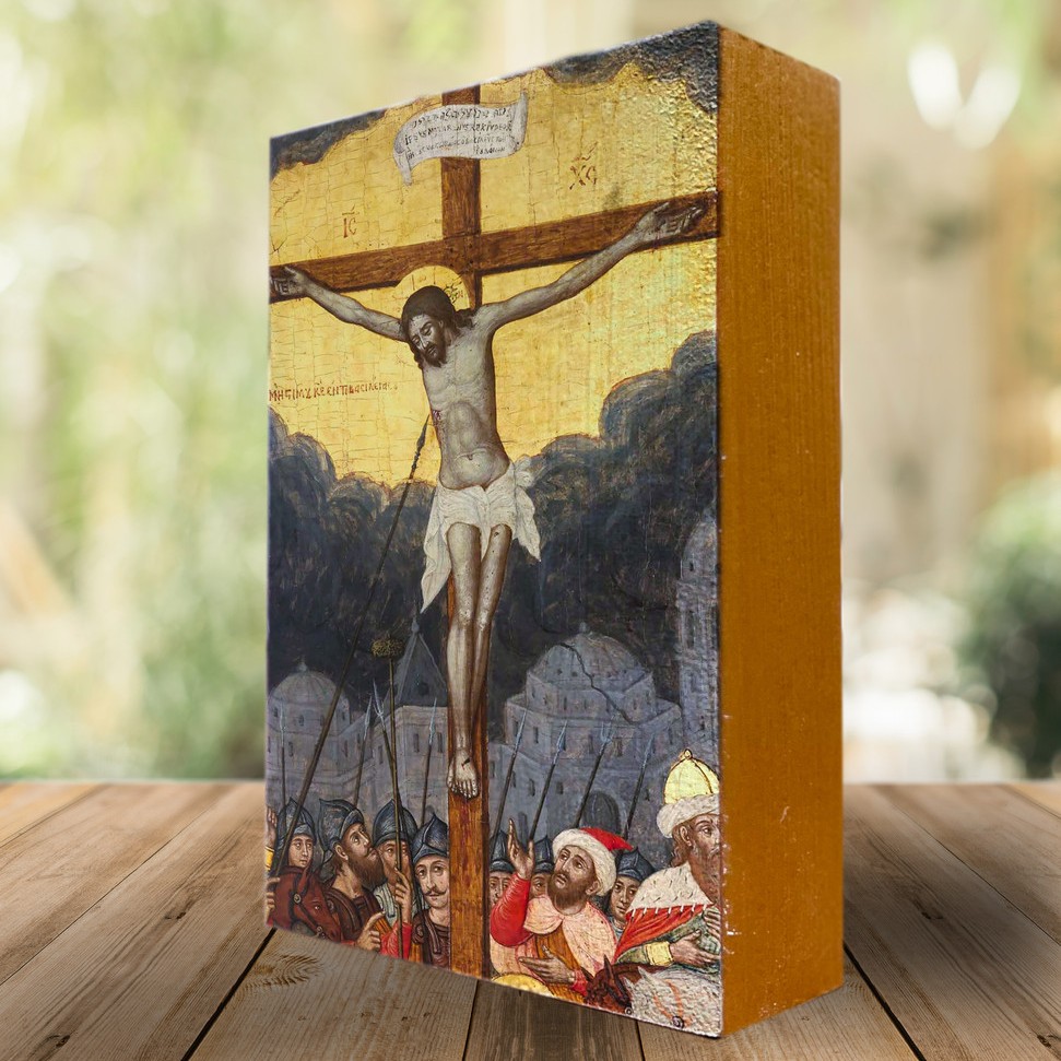 “Between Two Thieves“ Icon Block