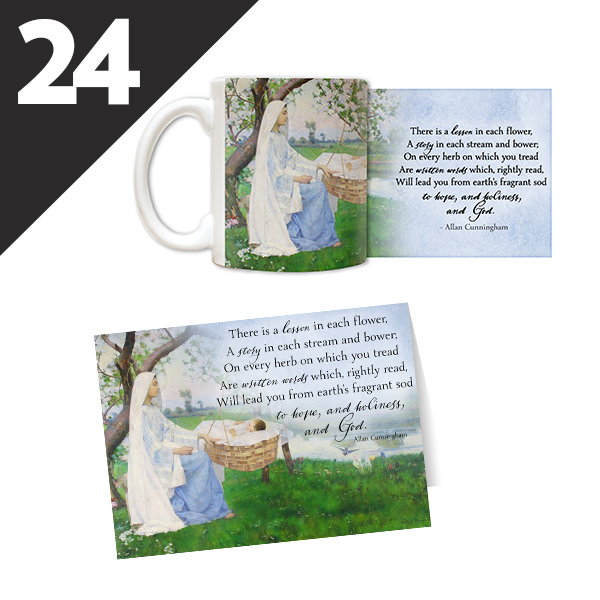 Day 24:  “A Lesson in Each Flower“