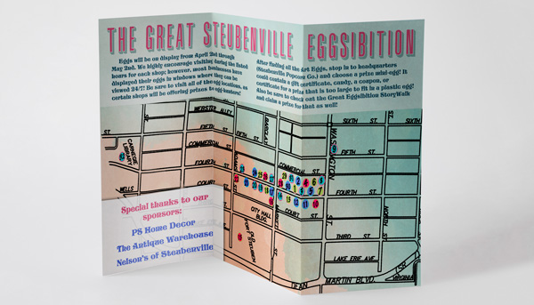 Steubenville Eggsibition Map