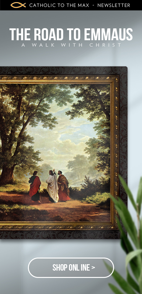 Road to Emmaus Framed Art