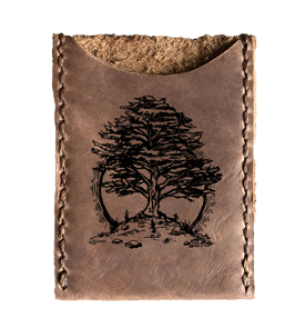 Cedar Cardholder