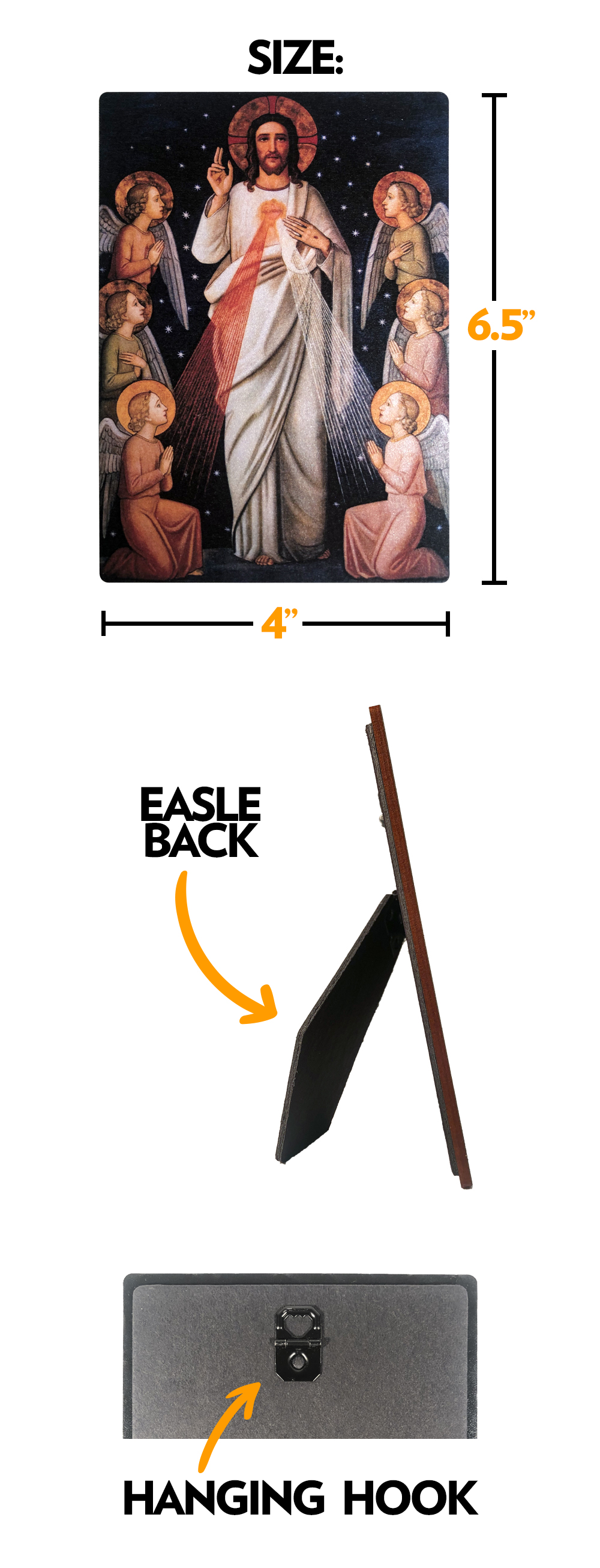 Catholic Desk Plaques