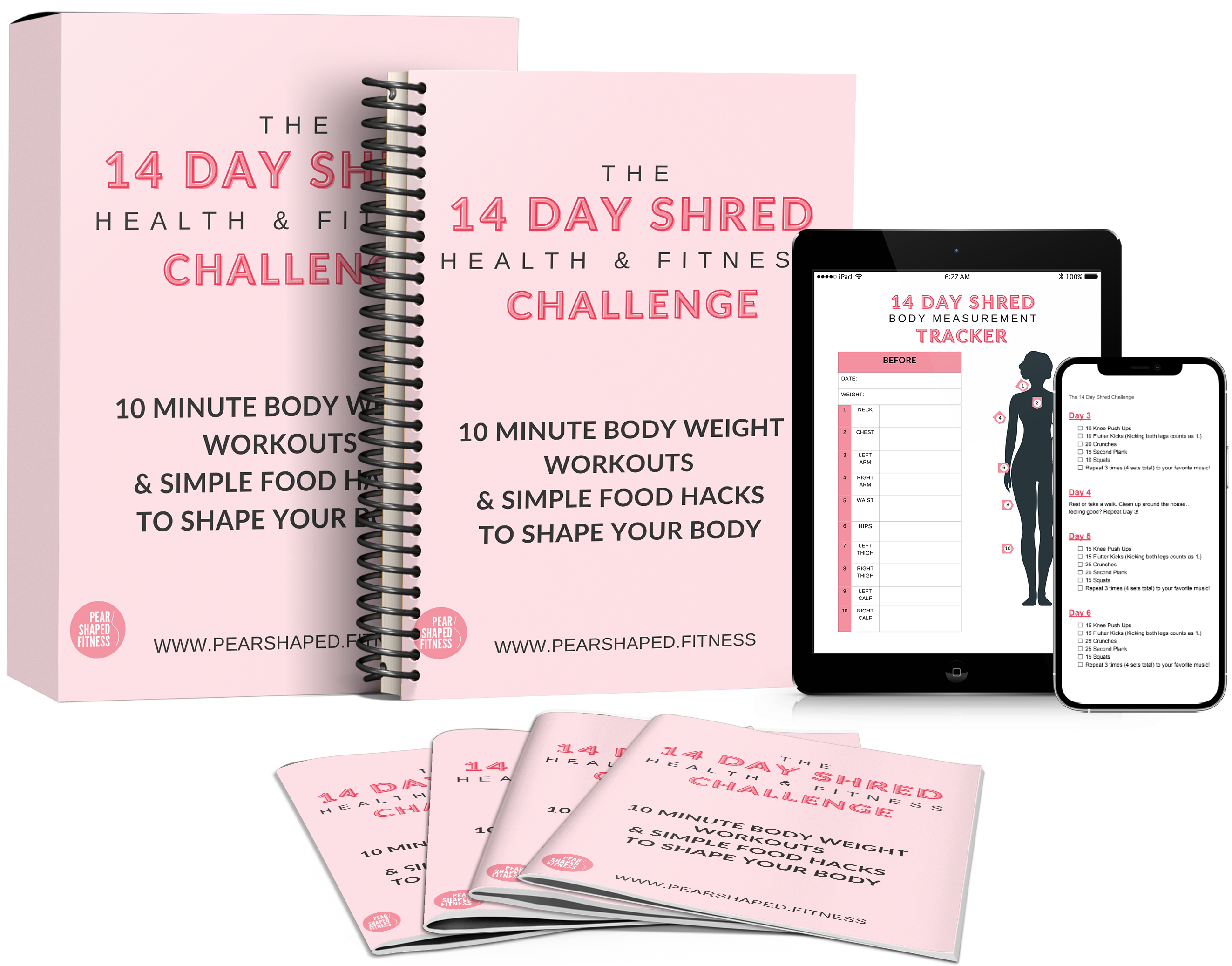 14-Day Shred Challenge  A Complete Workbook