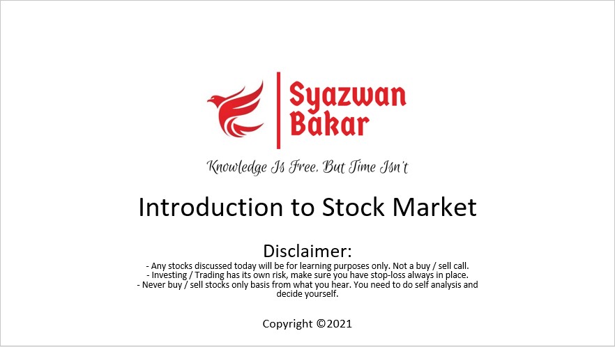Intro to Stock Market