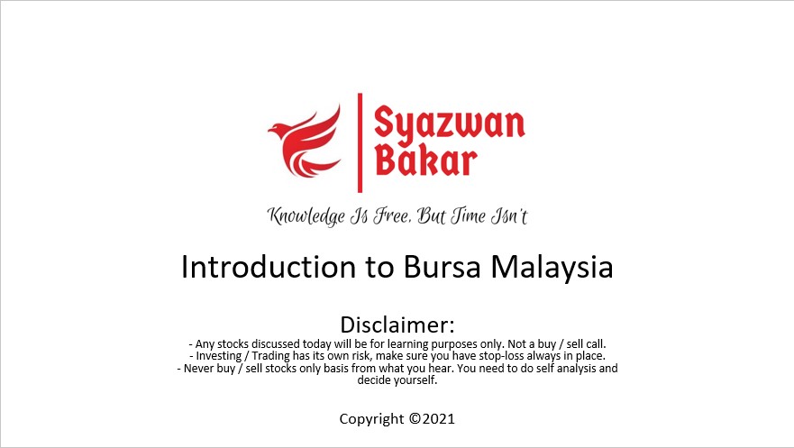 Intro to Bursa Malaysia