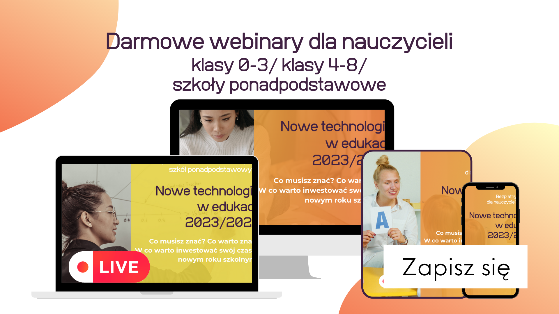 Szkolenia dla nauczycieli