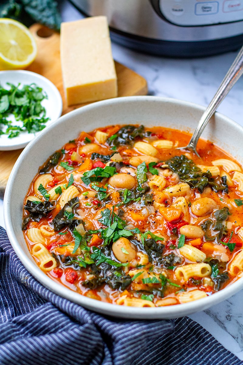 The BEST Pasta e Fagioli in Your Instant Pot