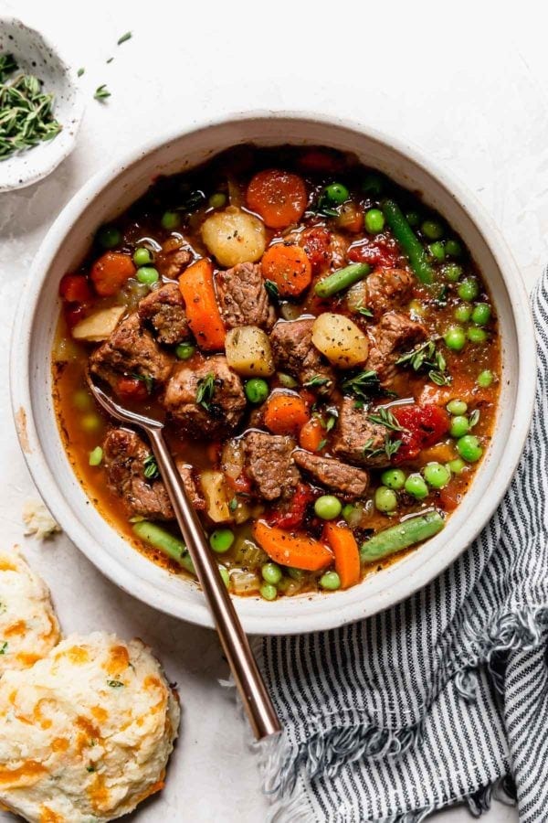 Hearty Beef & Vegetable Soup