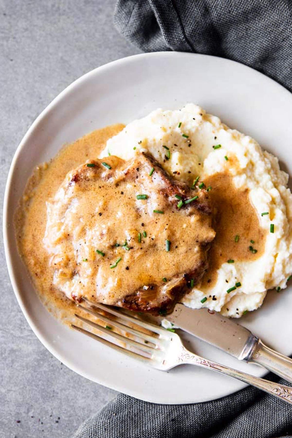 Sour Cream Pork Chops