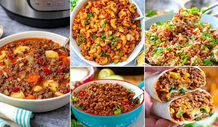 Best Instant Pot Ground Beef Recipes