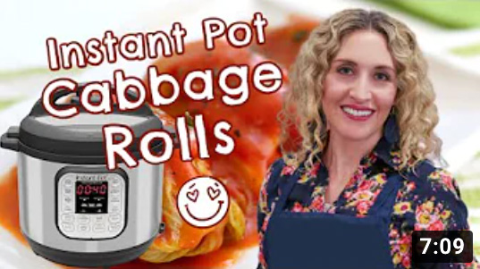 Instant Pot Cabbage Rolls