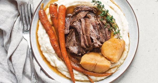Instant Pot Balsamic Dijon Pot Roast