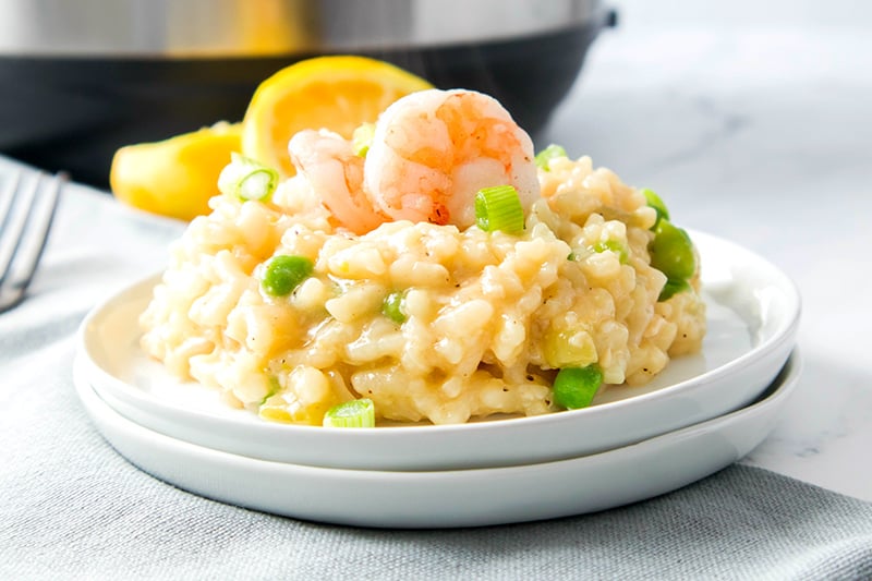 Easy Instant Pot Shrimp Risotto