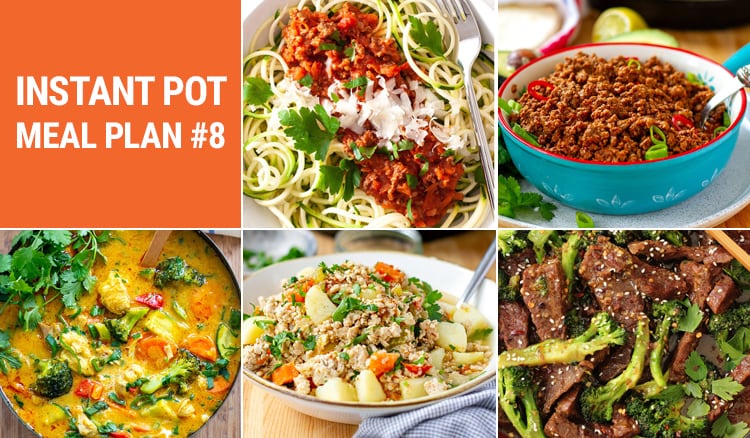 Whole30 Instant Pot Meal Plan