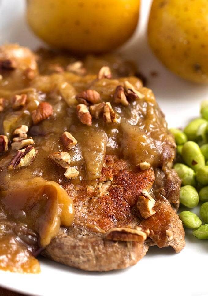 Instant Pot Autumn Apple Pork Chops