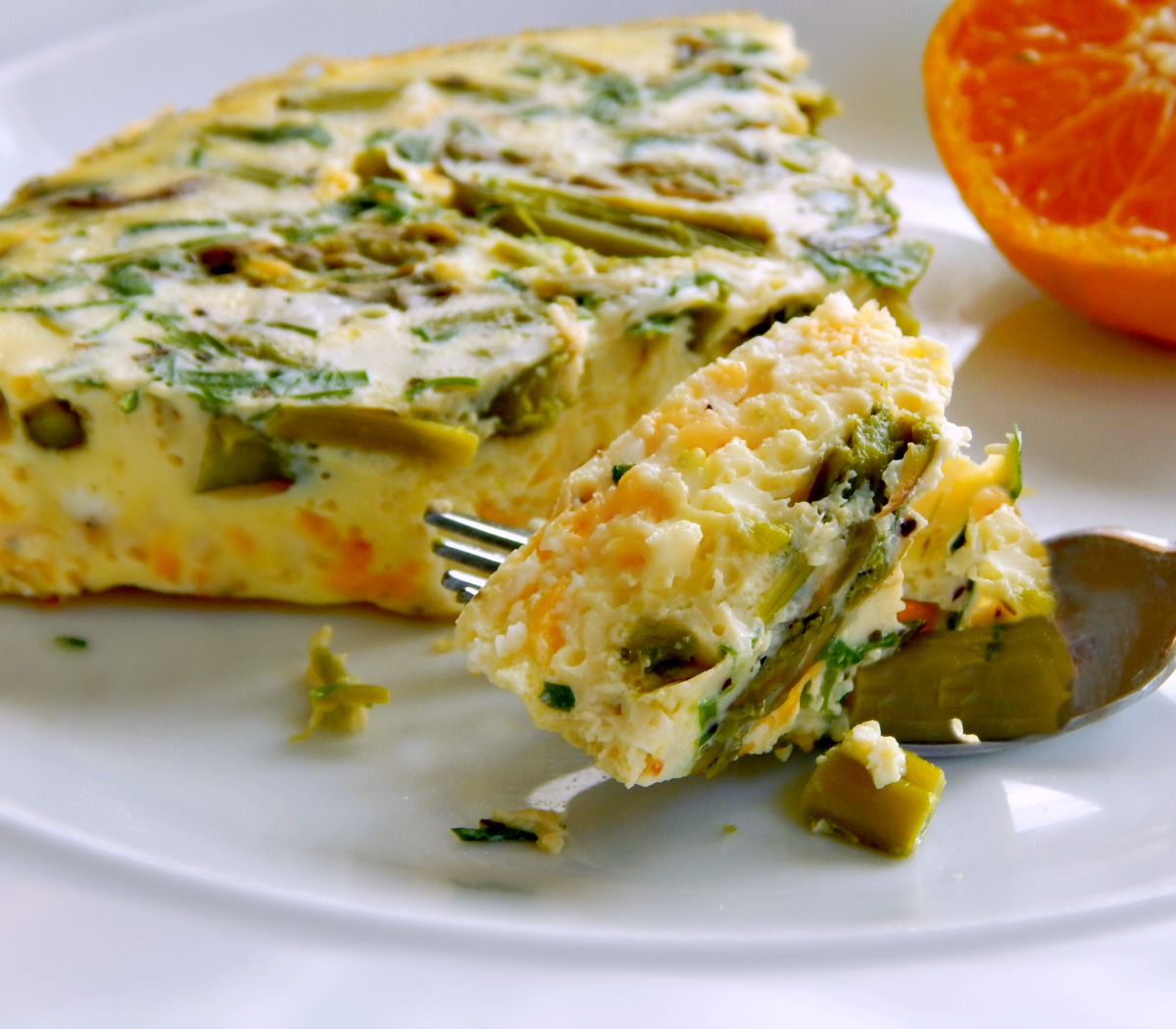 Asparagus Chive Frittata Instant Pot Recipe