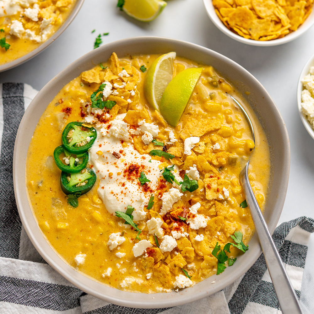 Mexican Street Corn Soup