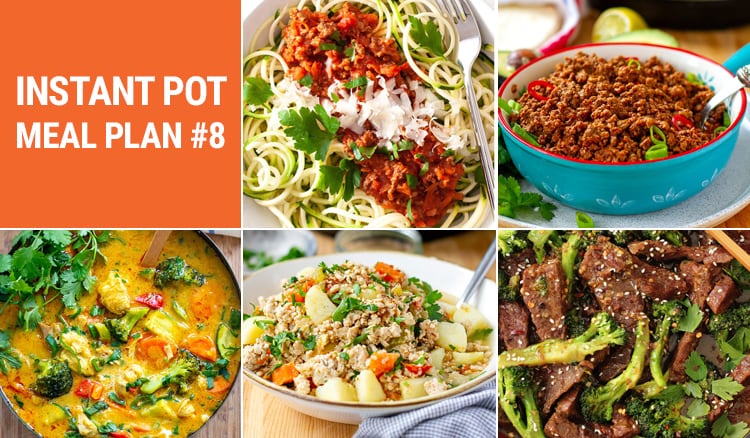 Whole30 & Paleo Instant Pot Meal Plan #8