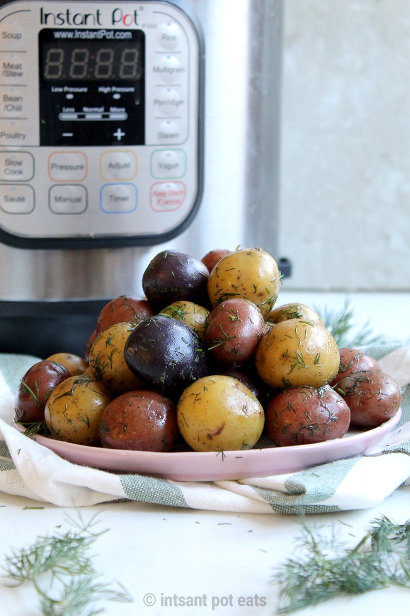Baby Potatoes With Dill & Butter