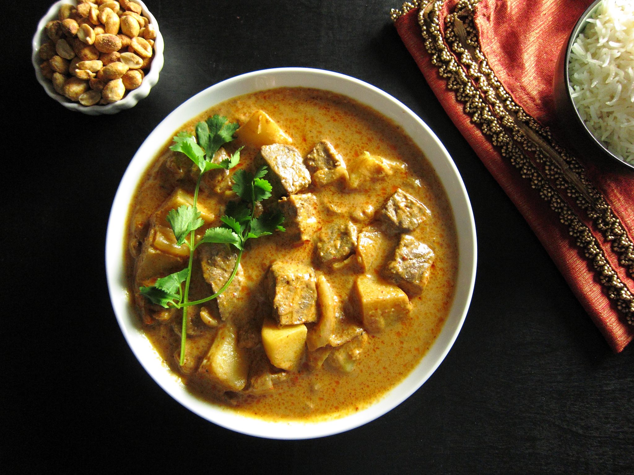 Take A Trip to Bangkok For Some Massaman Beef Curry