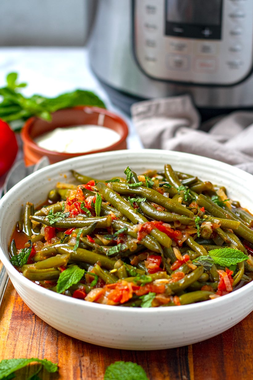 Braised Turkish Green Beans