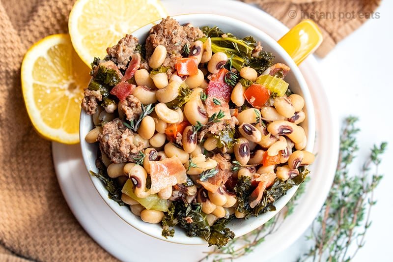 Instant Pot Black-Eyed Peas