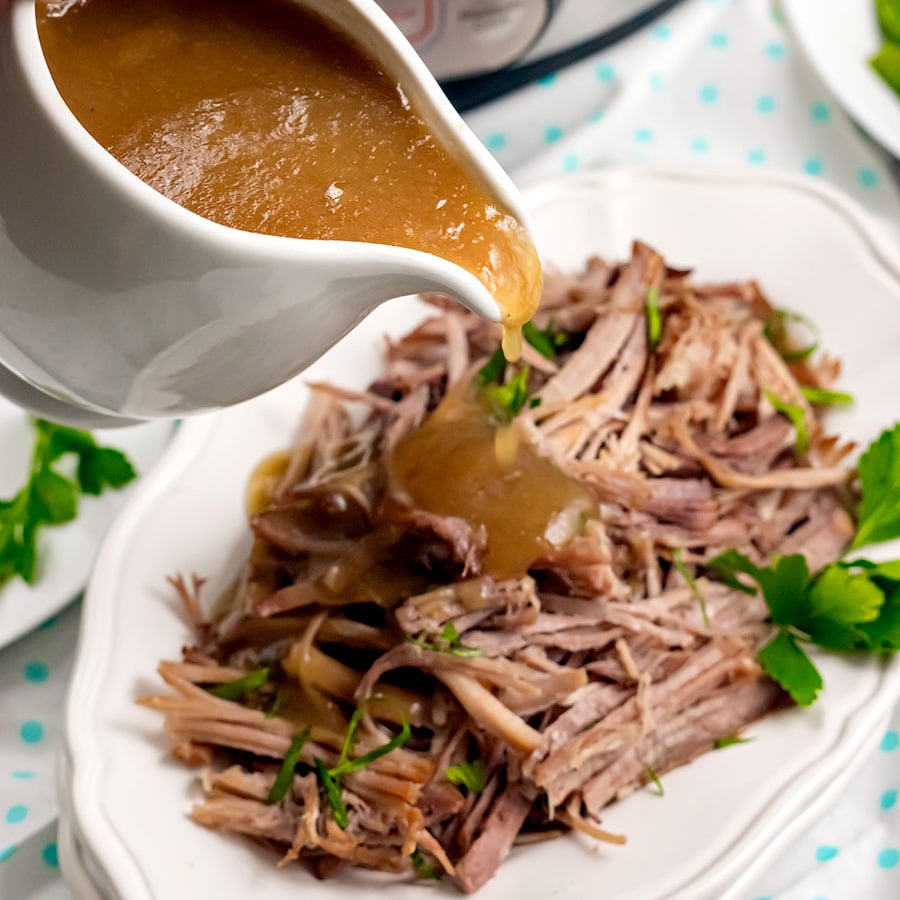 Instant Pot Pork & Gravy