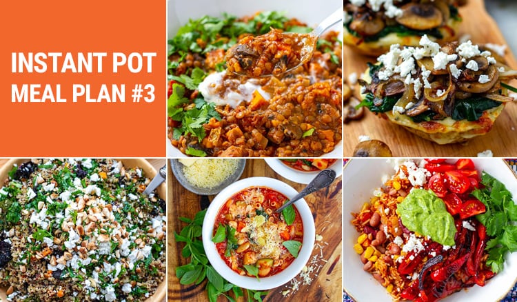 INSTANT POT MEAL PLAN #3