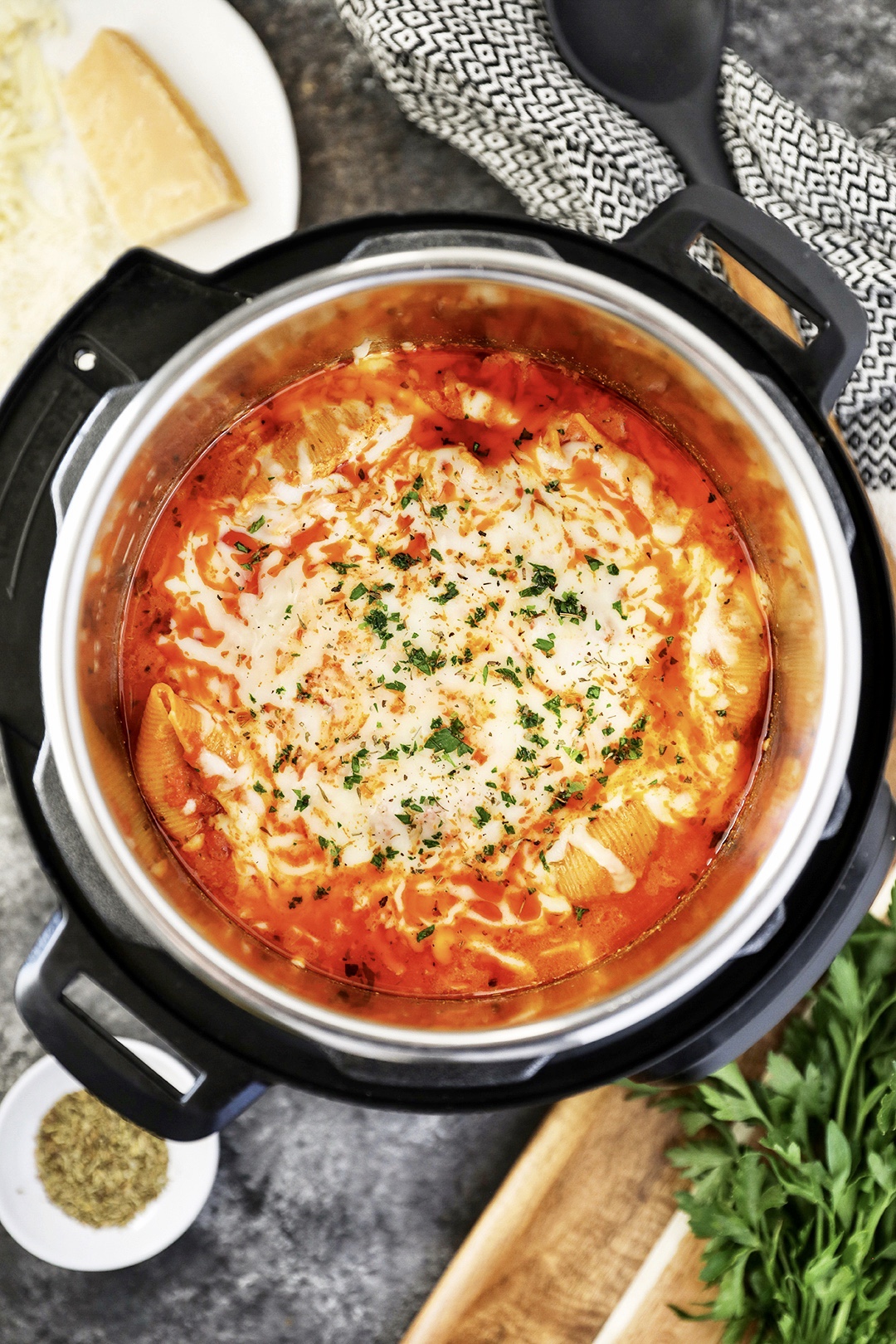 Stuffed Pasta Shells In The Instant Pot