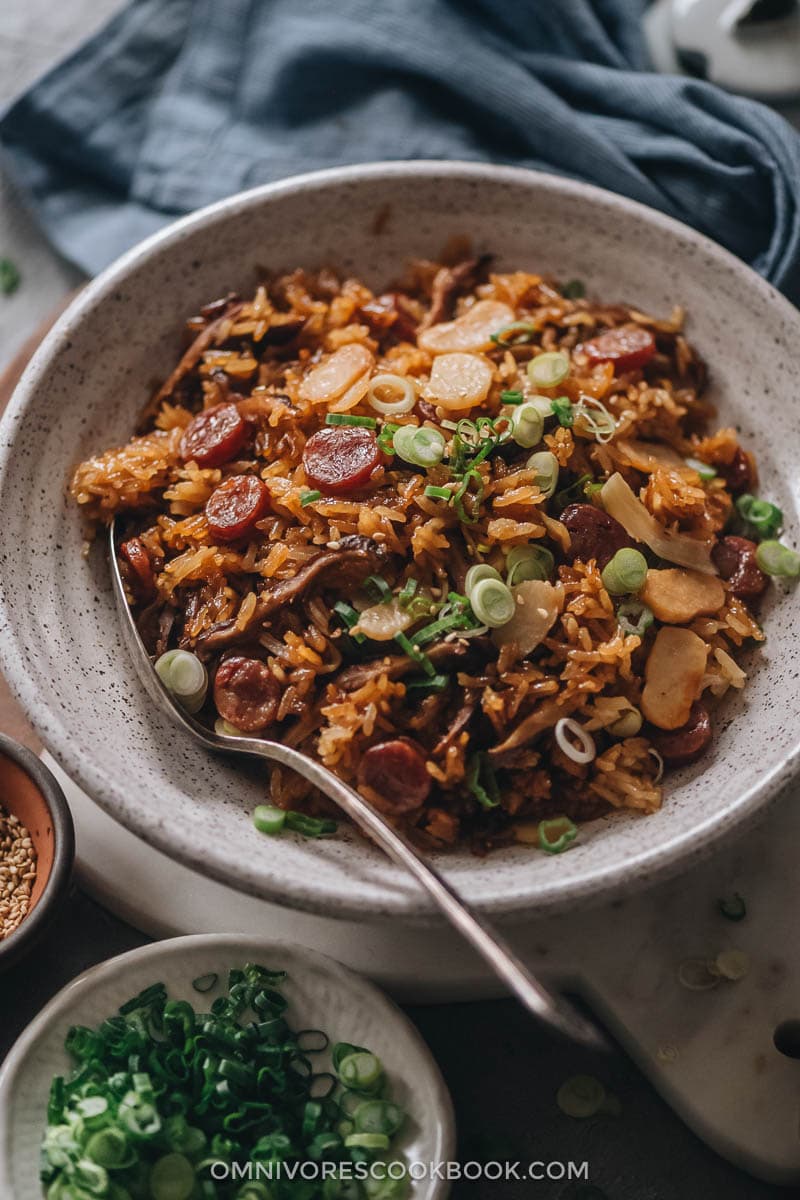 Instant Pot Chinese Sausage Rice