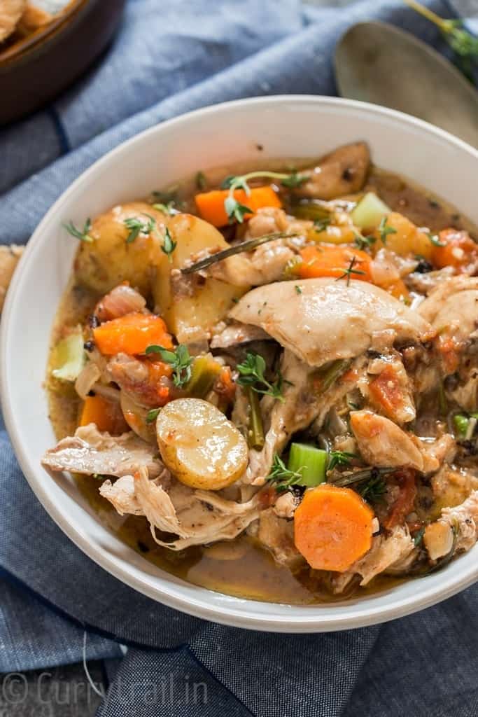 INSTANT POT CHICKEN STEW