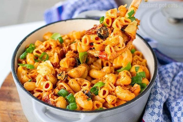 Instant Pot Italian Mac'n'Cheese (Veg)