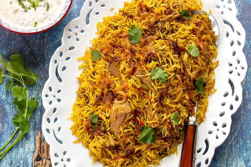 JACKFRUIT SPICED RICE (KATHAL BIRYANI)