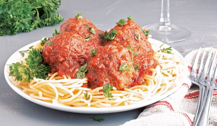 Instant Pot Spaghetti & Meatballs 