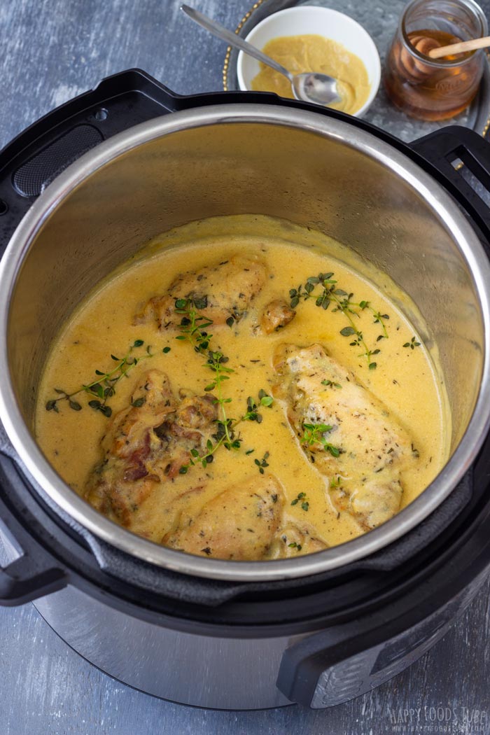 Instant Pot Honey Mustard Chicken