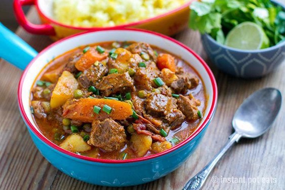 Lamb and potato stew