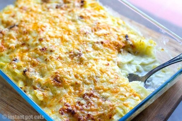 Instant Pot Scalloped Potatoes & Leeks