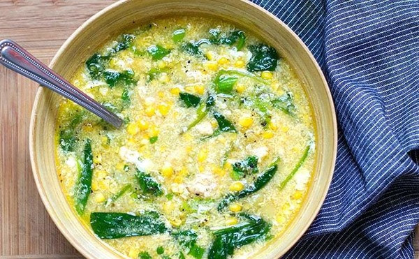 Instant Pot Chicken & Corn Soup