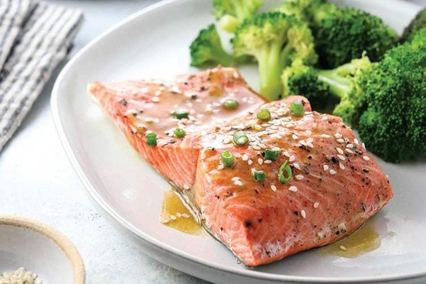 Instant Pot Soy Ginger Salmon