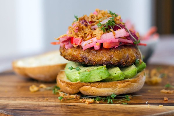 Vegan Bean Burgers Two Ways (With Instant Pot)