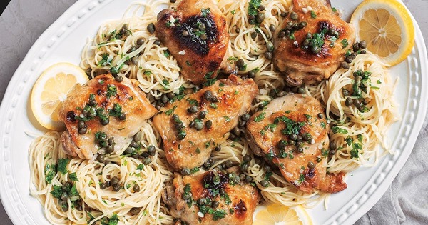 Instant Pot Frozen Chicken Piccata (from frozen chicken)
