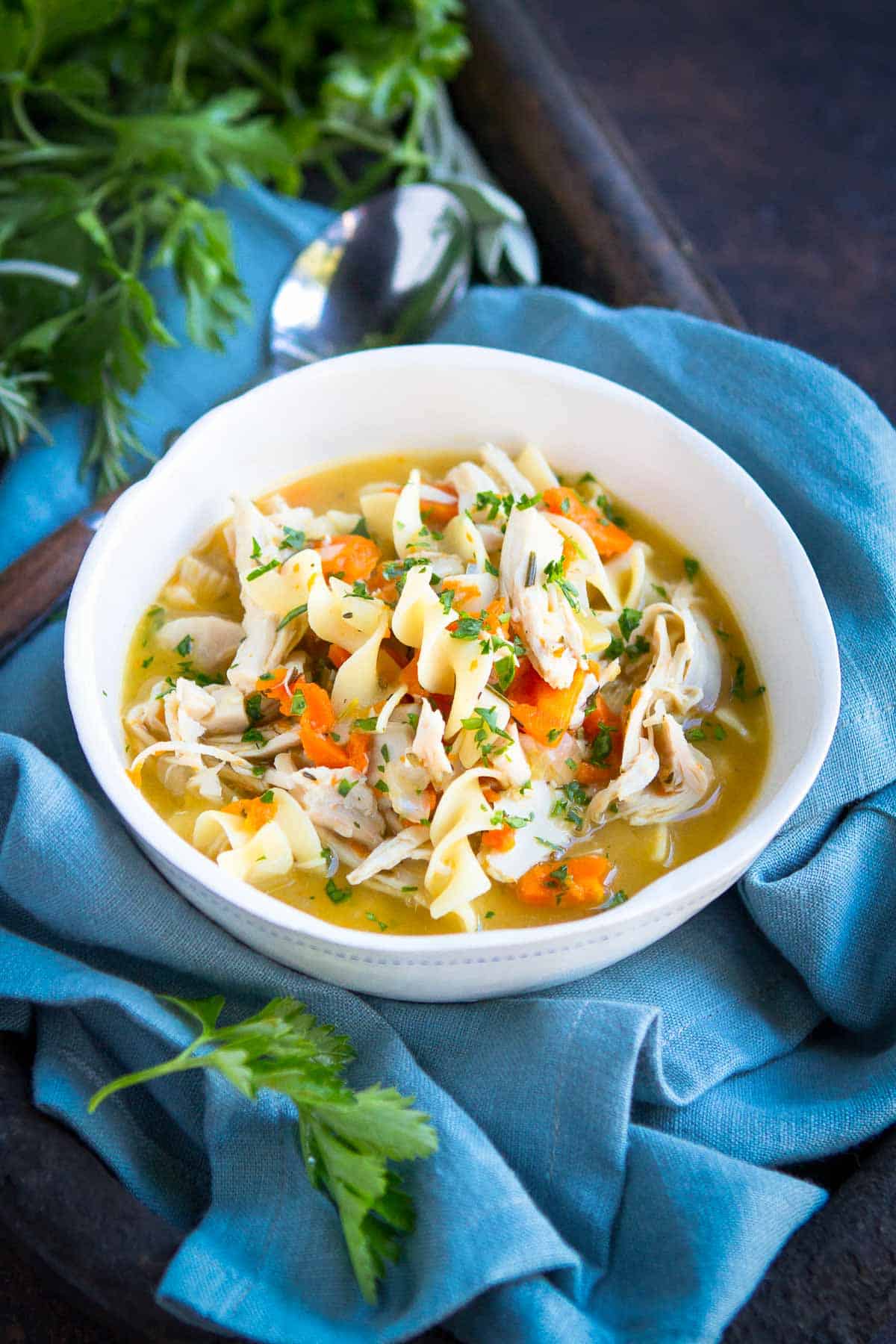 Instant Pot Turkey Soup
