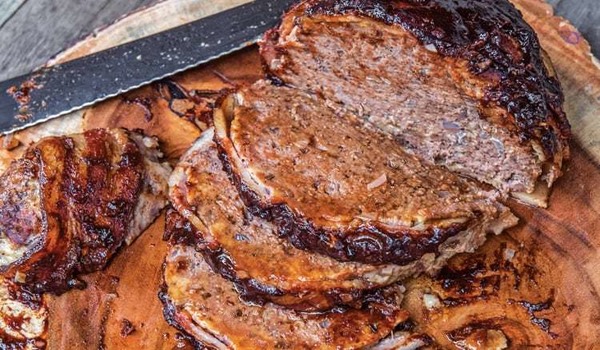 Instant Pot Bacon Barbecue Meatloaf