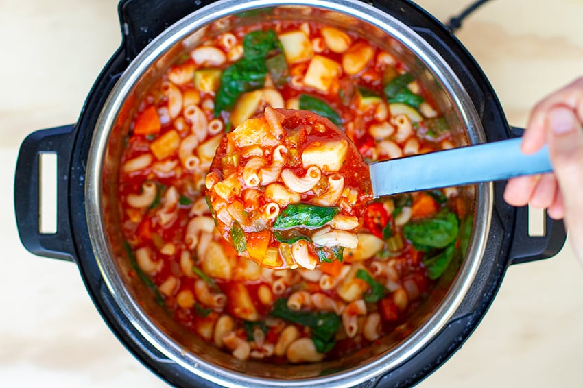 Veggie-Loaded Minestrone