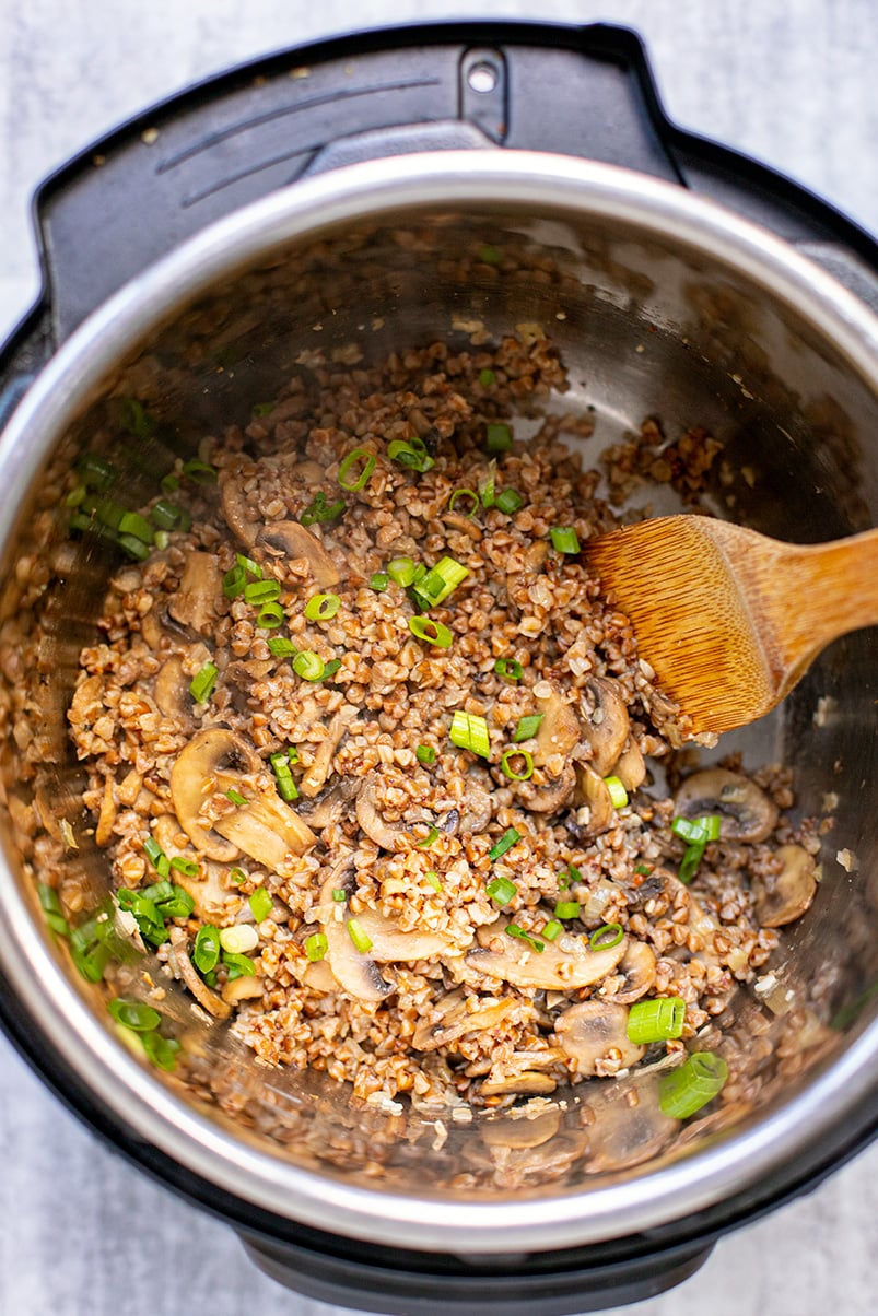 Instant Pot Mushroom Buckwheat